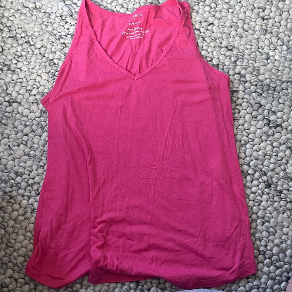 Torrid Women's Vivid Pink Tank Top